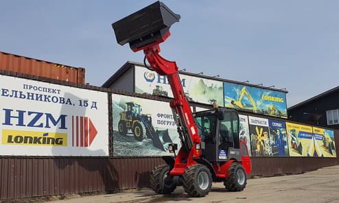 Фронтальный погрузчик HZM S810T